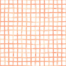 Watercolor Seamless Pink Check Pattern.