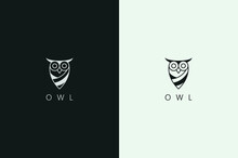 Minimal Owl Logo.