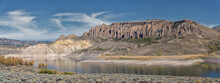 Dillon Pinnacles In Southwestern Colorado Along The Gunnison Reservoir In The Curecanti National Recreation Area