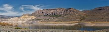Panorama Of Dillon Pinnacles In Southwestern Colorado Along The Gunnison Reservoir In The Curecanti National Recreation Area