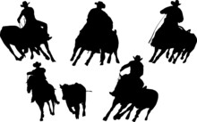 Working Cow Silhouettes SVG Working Cow Clipart