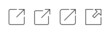 © avaicon - External link icons set. link sign and symbol. hyperlink symbol