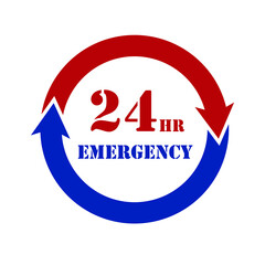 Canvas Print - 24/7 emergency call	