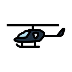 Poster - Police Helicopter Icon