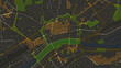 © Марян Салабай - design art map original Frankfurt