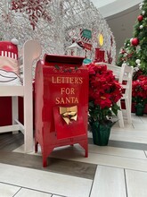 Letters For Santa Mailbox In The Florida Mall In Orlando Florida  
