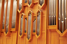 Pipe Organ In The Concert Hall 