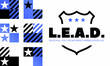 © Dm - NATIONAL LAW ENFORCEMENT APPRECIATION DAY (L.E.A.D.). January 9. Poster, card, banner, background, T-shirt design.