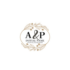 AP Beautiful elegant logos or wedding monograms collection