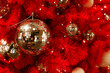 © Denira - Christmas and new year toy on fir tree close up