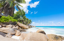 Anse Patates Beach In Seychelles