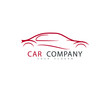 © bebuntoon - Abstract car logo sign. Automotive company symbol. Auto shop. Vector illustration