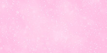 Pink Background Texture With Love Background