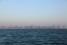 Dubai Skyline From Persian Gulf (UAE)