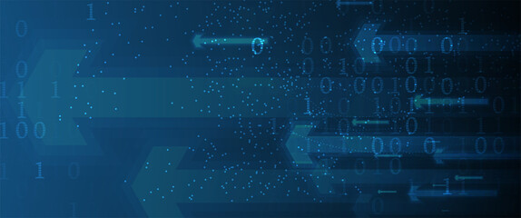 Neural network concept. Connected cells with links. High technology process. Abstract background