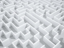 White Infinite Maze