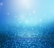 © ANEK - blue abstract bokeh glitter background for Christmas  and Valentine.