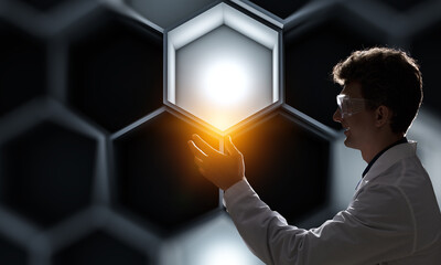 Wall Mural - innovative technologies in science and medicine