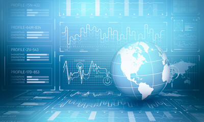 Poster - Global communication and technology Image
