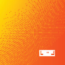 Abstract Orange And Yallow Halftone Background