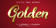 © GatotkacaArt - Editable text effect Golden text style concept