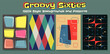 Groovy Sixties! 1960s Backgrounds and Patterns, Vintage Colors and Shapes