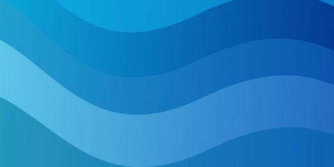 Wall Mural - Light BLUE vector layout with circular arc.