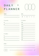 © NILA - Beige Gradient Minimalist Daily Planner