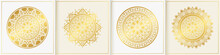 Luxury White Mandala Design Collection Template