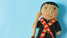 Harry Potter Yarn Doll. Handmade, Woven Doll.