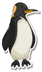 Wall Mural - Penguin animal cartoon sticker