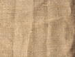 rough fabric background made of brown textured burlap
