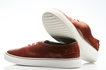 Canvas Print - Casual new shoes for men