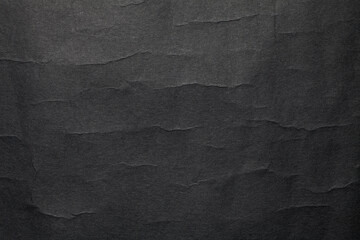 Wall Mural - Old black paper texture background. Close-up.