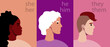 Different gender, non-binary people, Flat vector stock illustration with text gender pronouns like Non-binary person, gender fluid, bigender, transgender
