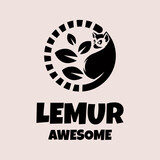Fototapeta Pokój dzieciecy - Illustration vector graphic of Lemur, good for logo design