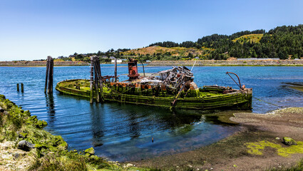 Sticker - USA, Oregon, Gold Beach, The Mary d. Hume