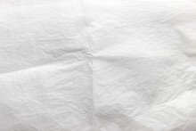 Wrinkled White Paper Background With Lots Of Texture