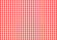 Ed Gingham Seamless Pattern. Texture From Rhombus/squares For - Plaid, Tablecloths, Clothes, Shirts, Dresses, Paper, Bedding, Blankets, Quilts And Other Textile Products. Vector Illustration