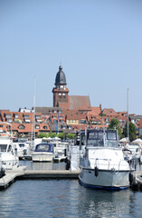 Poster - Hafen in Waren an der Mueritz