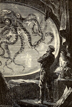 Illustration From Twenty Thousand Leagues Under The Seas