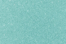Teal Green Glitter Periwinkle Blue Background Texture Sparkling Shiny Wrapping Paper For Holiday Seasonal Wallpaper Decoration, Greeting And Wedding Invitation Card Design Element