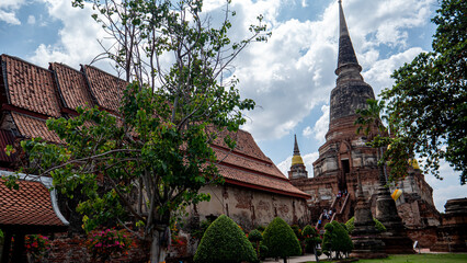 Sticker - WAT YAI CHAI MONGKHON Thailand Ayutthaya