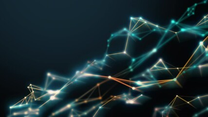 Wall Mural - Technology Abstract Background Particle,Graphic Background
