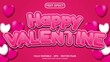 © Ardhy - editable text effect happy valentine theme