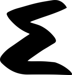 maths symbol hand drawn icon
