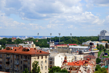 Wall Mural - panorama of the town