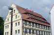 canvas print picture - Fachwerkhaus in Wismar