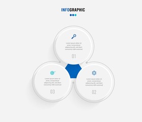 Wall Mural - Business data visualization. Process chart. Abstract elements of graph, diagram with steps, options, parts or processes. Vector business template for presentation. Creative concept for infographic.