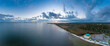 Panorama Gulf Breeze Shoreline